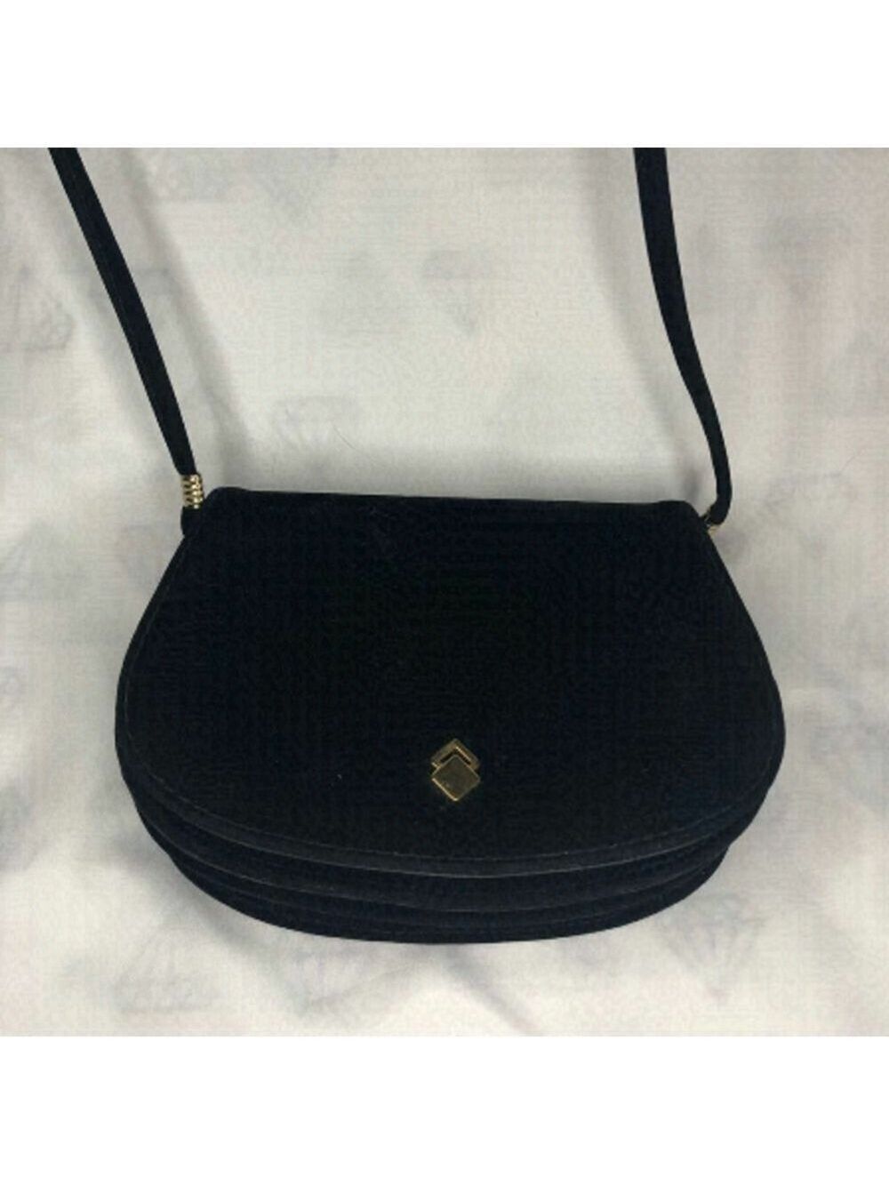 𝅺cabrelli Vintage Velvet 2 Pocket Purse
